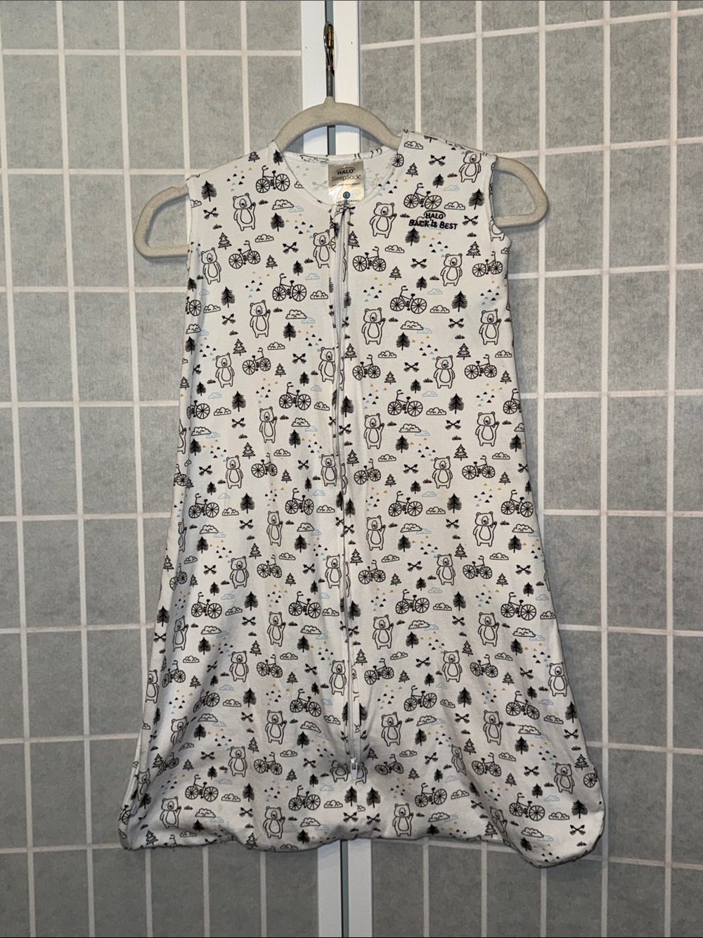 Halo SleepSack Baby Sleeveless Sleeping Bag Huggy Bears Large 12-18M